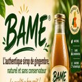 Logo BAME® Sirop de Gingembre